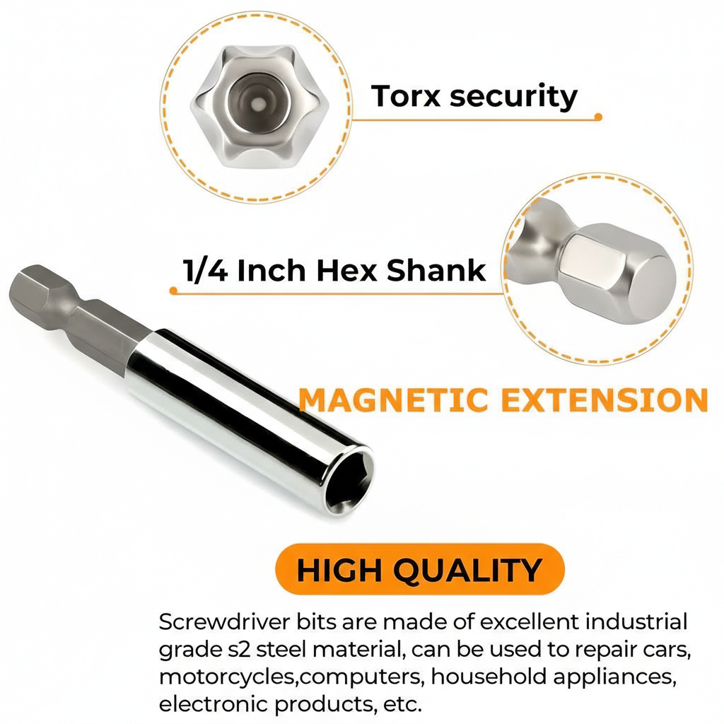 screwdriver bits selection variety